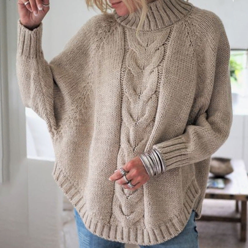 Ariah - Strickpullover Mit Fledermausärmeln