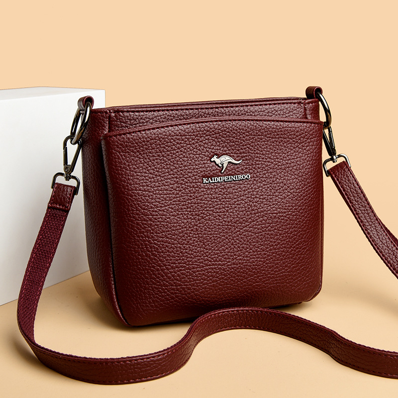 Umhängetasche für Damen ⎜ Modische Handtasche mit verstellbarem Riemen und schlichtem Design