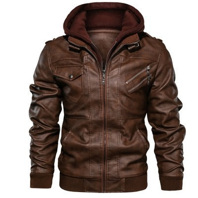 James – Leder-motorradjacke