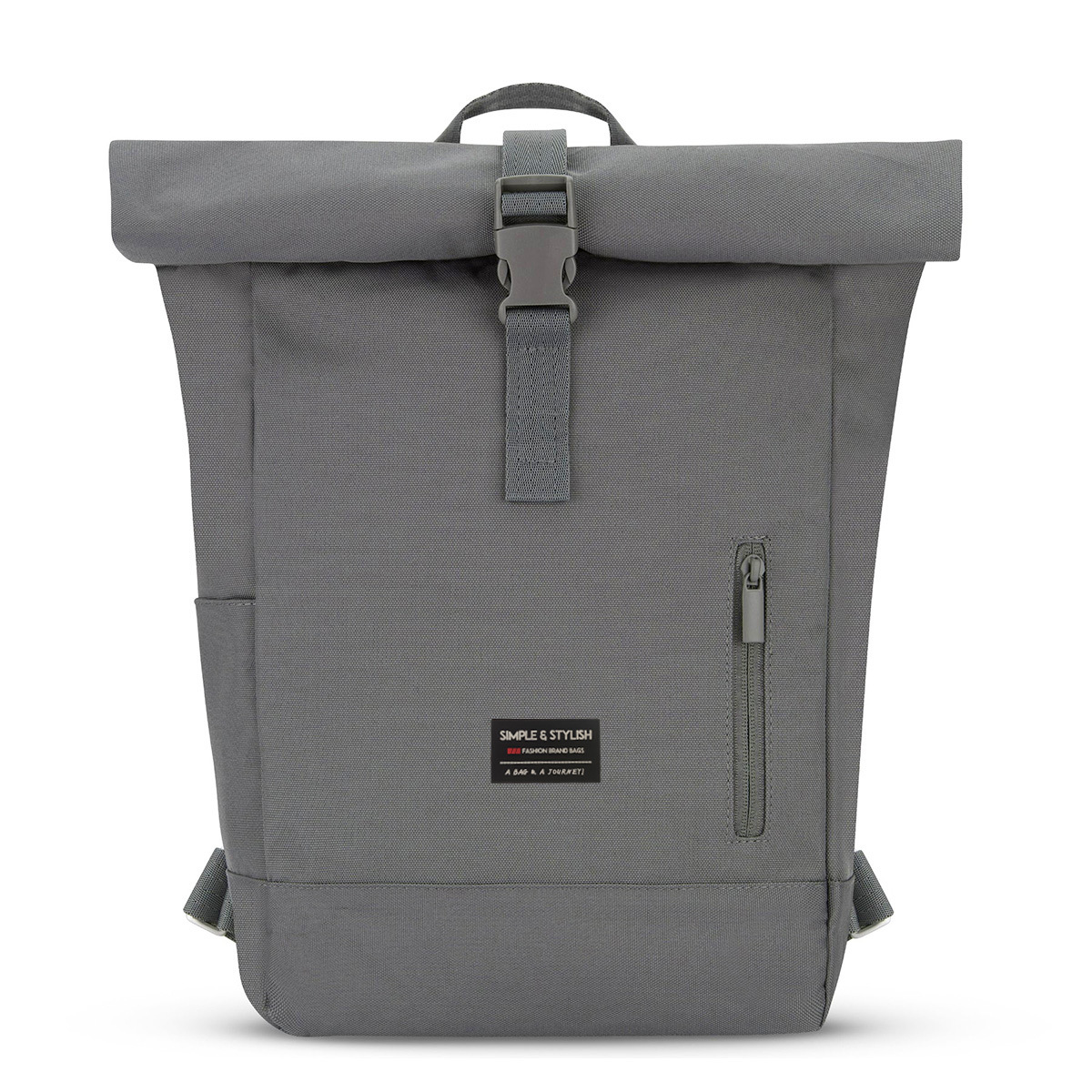 Rucksack für Damen ⎜ Stylischer Rolltop Backpack mit großer Kapazität für den Alltag