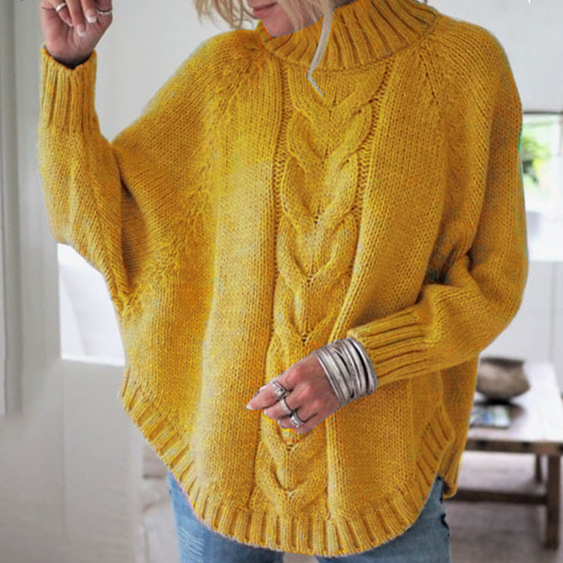 Ariah - Strickpullover Mit Fledermausärmeln