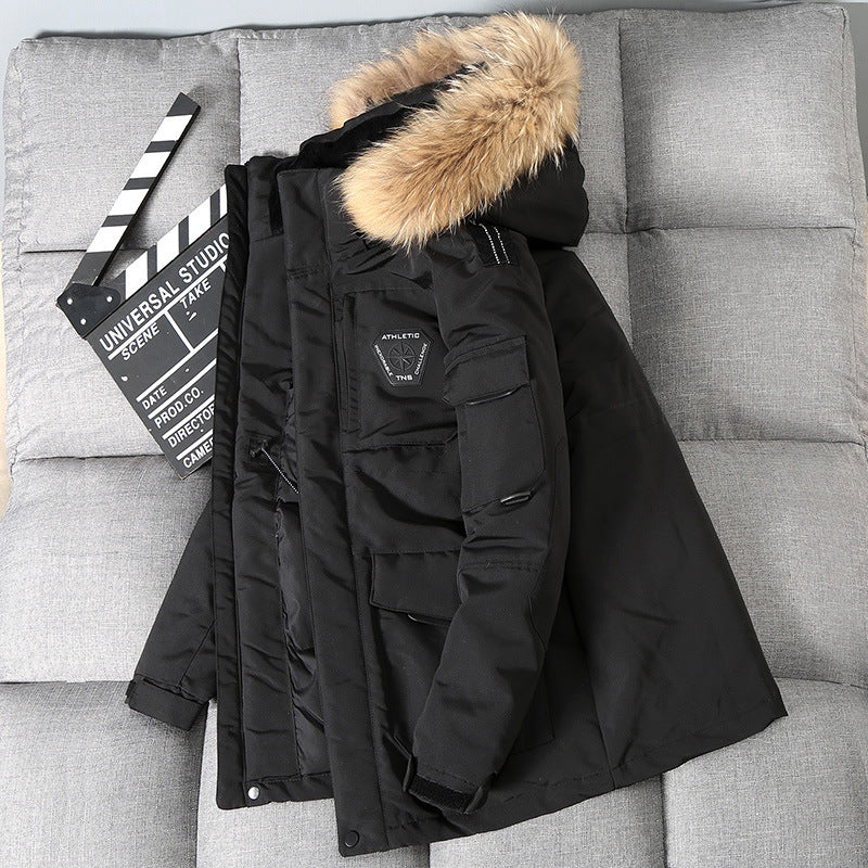 Bryan - Winterjacke Für Herren Mit Fellkapuze