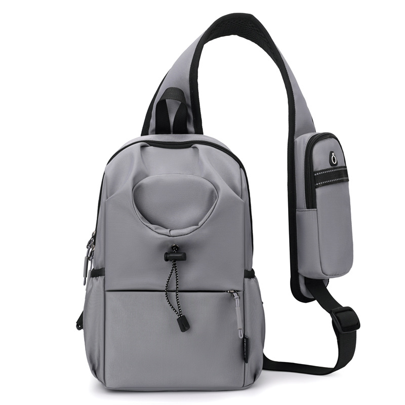 Crossbody Umhängetasche für Herren ⎜ Multifunktionale Brusttasche aus Oxford-Stoff mit wasserdichtem Design
