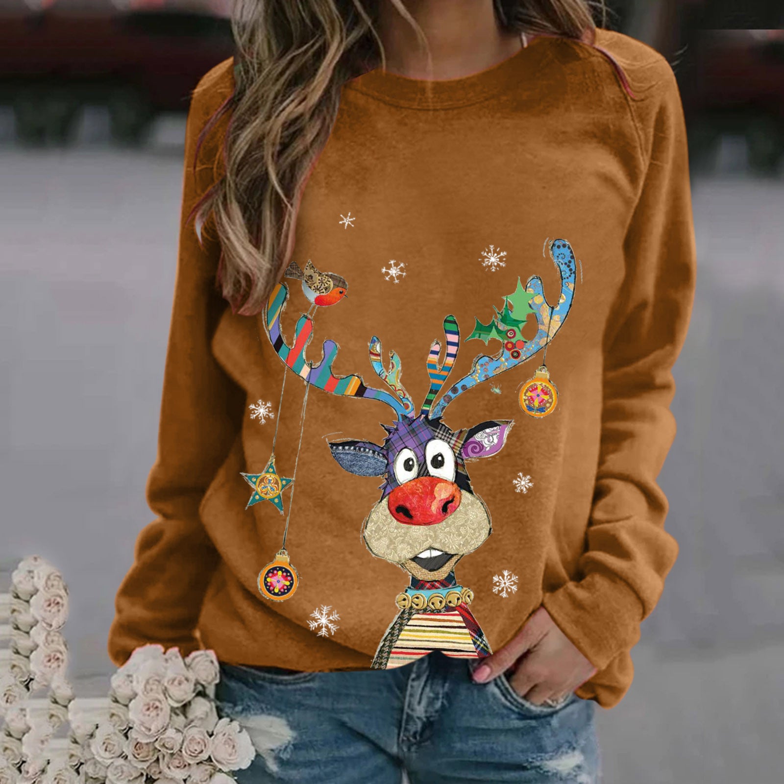 Celia - Merry Christmas Pullover
