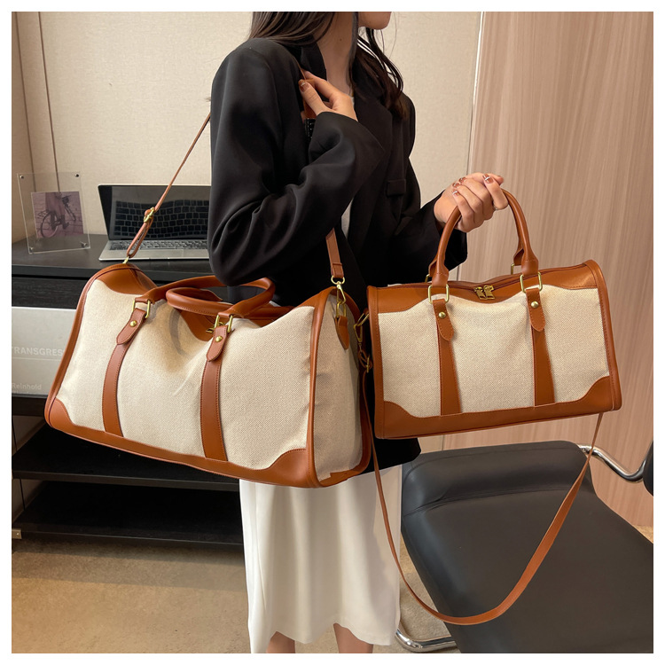 Reisetasche für Damen ⎜ Große Tragetasche mit viel Stauraum und robustem Design für Wochenendtrips