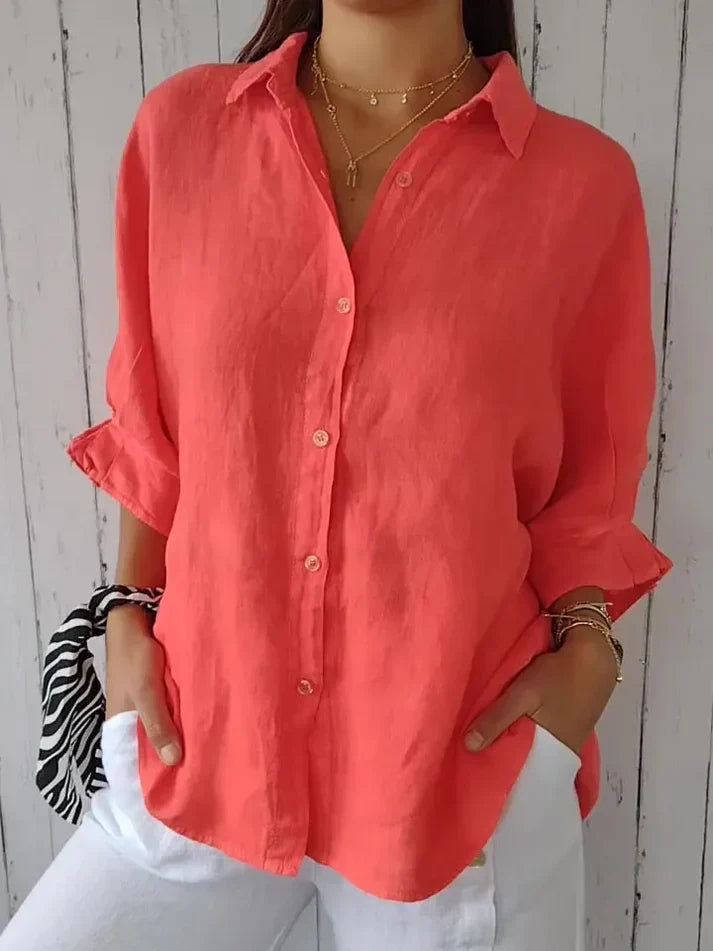 Jocey - Lässiges Damen-Top aus Leinen