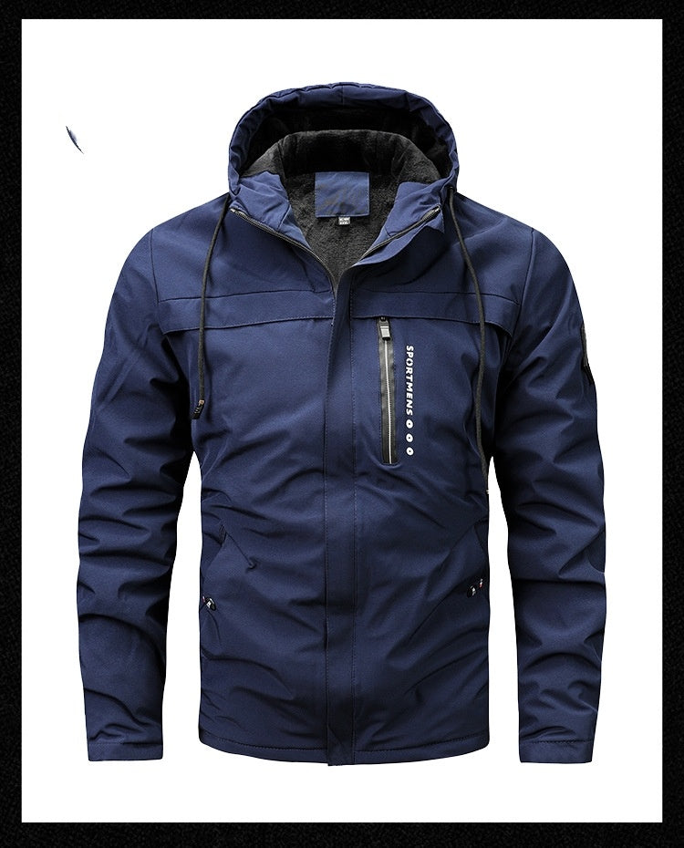 Luis – Lässige Winterjacke Für Herren Für Outdoor-aktivitäten