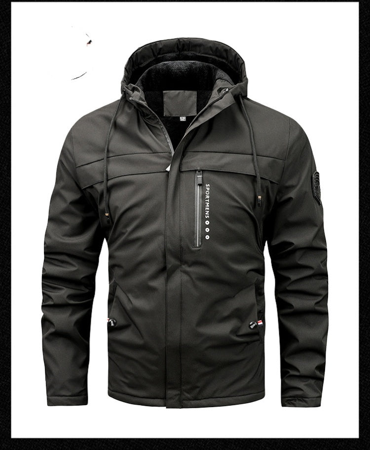 Luis – Lässige Winterjacke Für Herren Für Outdoor-aktivitäten