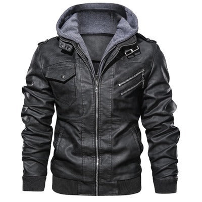 James – Leder-motorradjacke