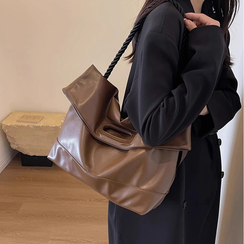 Damen Aktentasche ⎜ Vielseitige Handtasche mit großer Kapazität und integrierten Tragegriffen