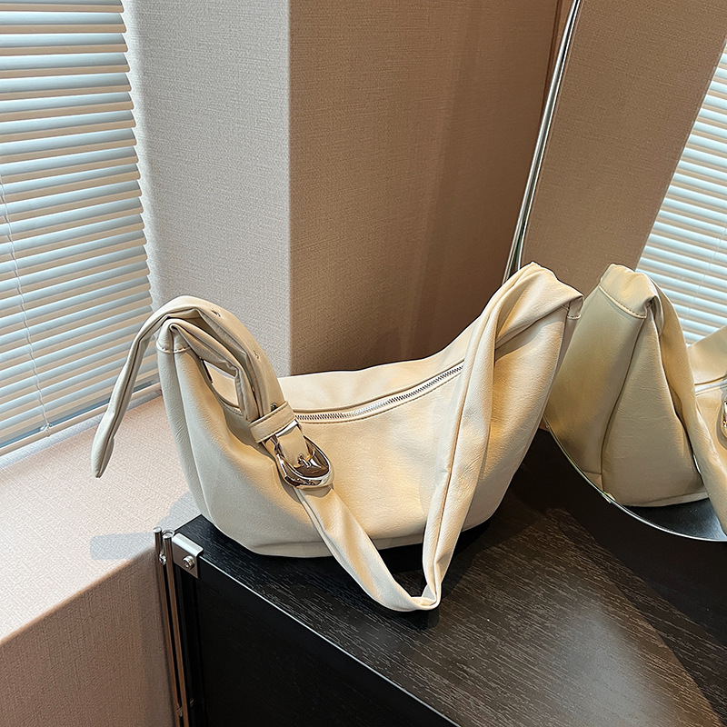 Damen Schultertasche ⎜ Modische Große Kapazität mit Weichem Material und Praktischem Trageriemen