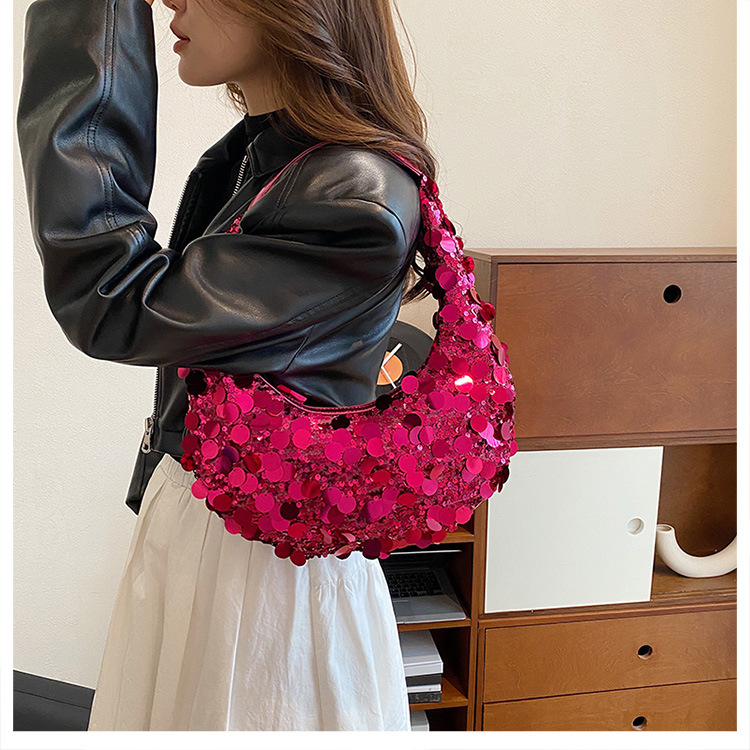 Abendtasche für Damen ⎜ Paillettenoptik für elegante Partys und Events