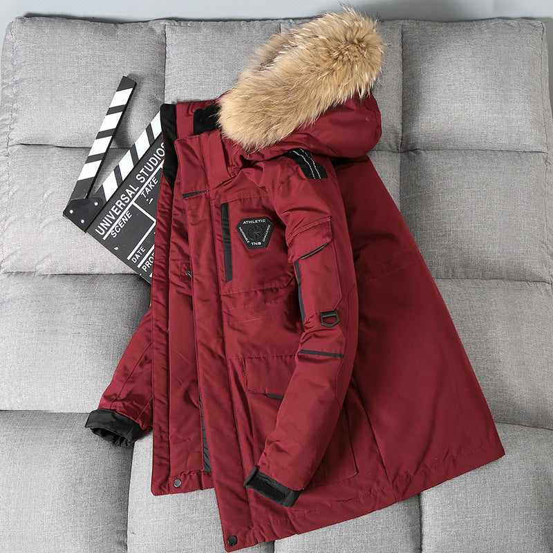 Bryan - Winterjacke Für Herren Mit Fellkapuze