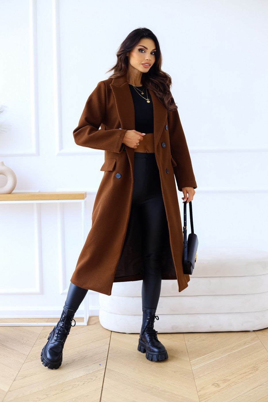 Derine - Eleganter Warmer Wintermantel