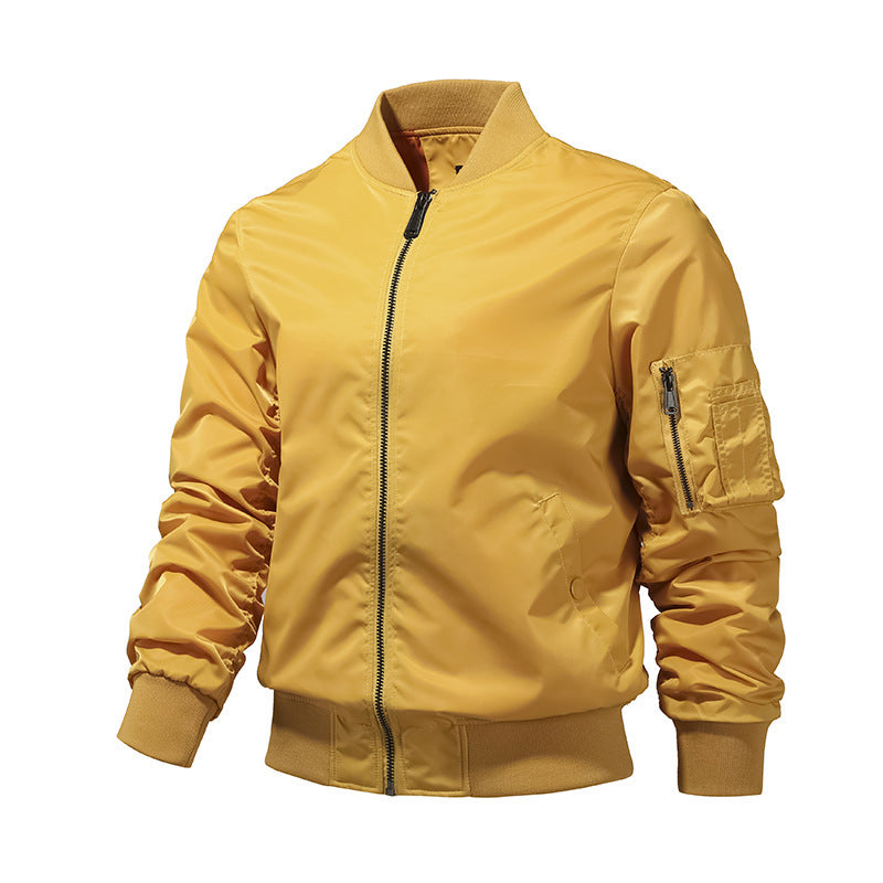 Herren-bomberjacke Von Edelkraft Stilvolle Eleganz Für Den Modernen Mann