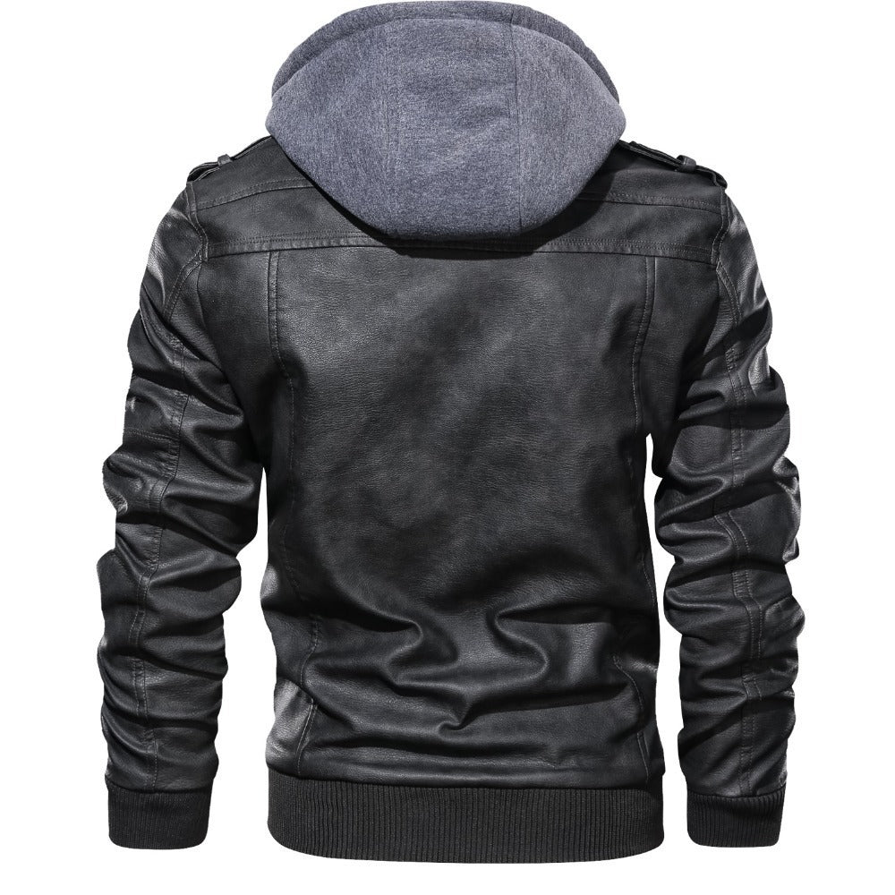 James – Leder-motorradjacke