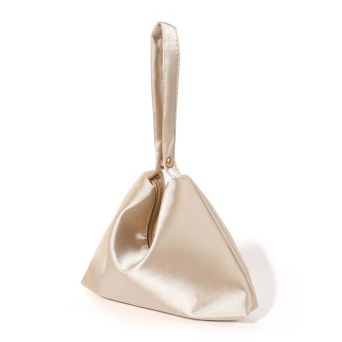 Abendtasche aus Satin für Damen ⎜ Elegante Handtasche mit Magnetverschluss für stilvolle Dinner-Events