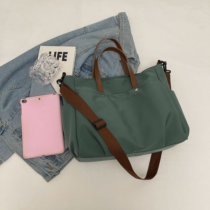 Casual Schultertasche für Damen ⎜ Große Kapazität mit mehreren Fächern für Alltag und Freizeit