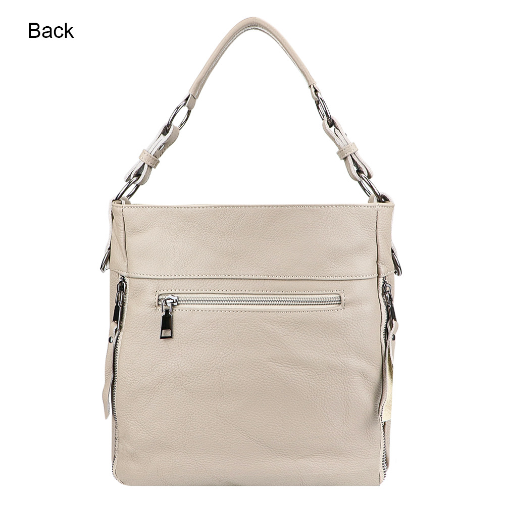 Shopper Tasche für Damen ⎜ Geräumige Schultertasche aus Lederoptik mit Reißverschluss und praktischem Tragekomfort