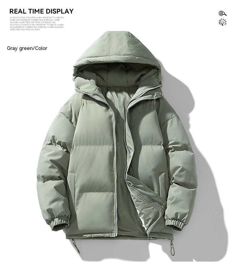 Erik- Klassisches Design Warme Kapuzenjacke