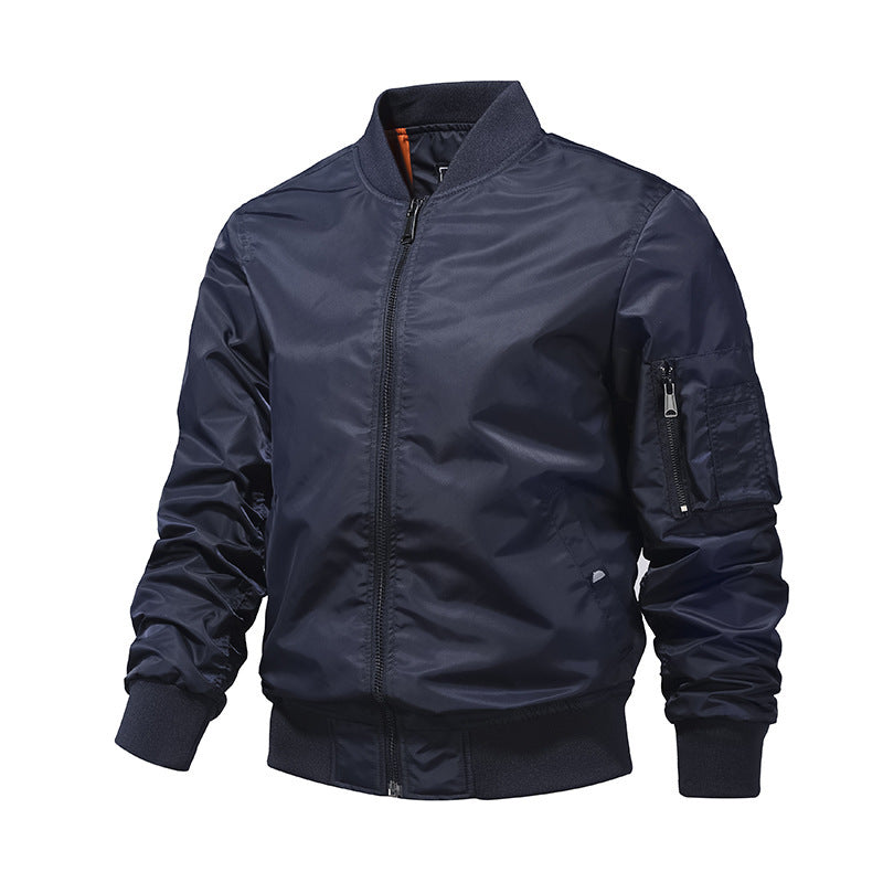 Herren-bomberjacke Von Edelkraft Stilvolle Eleganz Für Den Modernen Mann