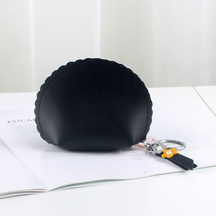 Damen Münzbörse mit Schlüsselring ⎜ Kompakte Tasche mit Reißverschluss und wasserabweisendem Design