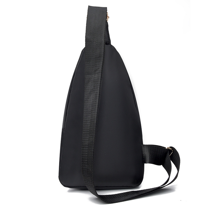 Brusttasche aus Nylon ⎜ Modische Crossbody Bag für Damen mit Rautensteppung und Verstellbarem Schultergurt