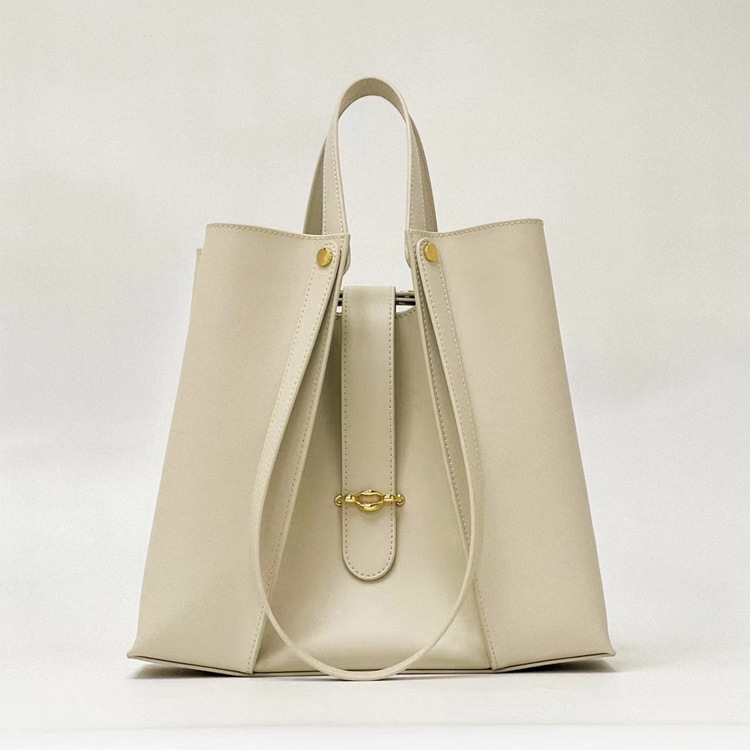 Shopper Tasche für Damen aus Echtleder ⎜ Hochwertige Tragetasche mit viel Platz für Büro, Alltag und City-Looks