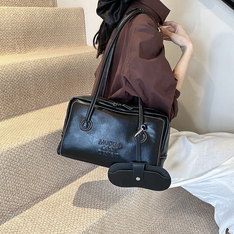 Shopper Tasche für Damen ⎜ Retro Schultertasche mit großem Stauraum für Alltag, Arbeit und Freizeit