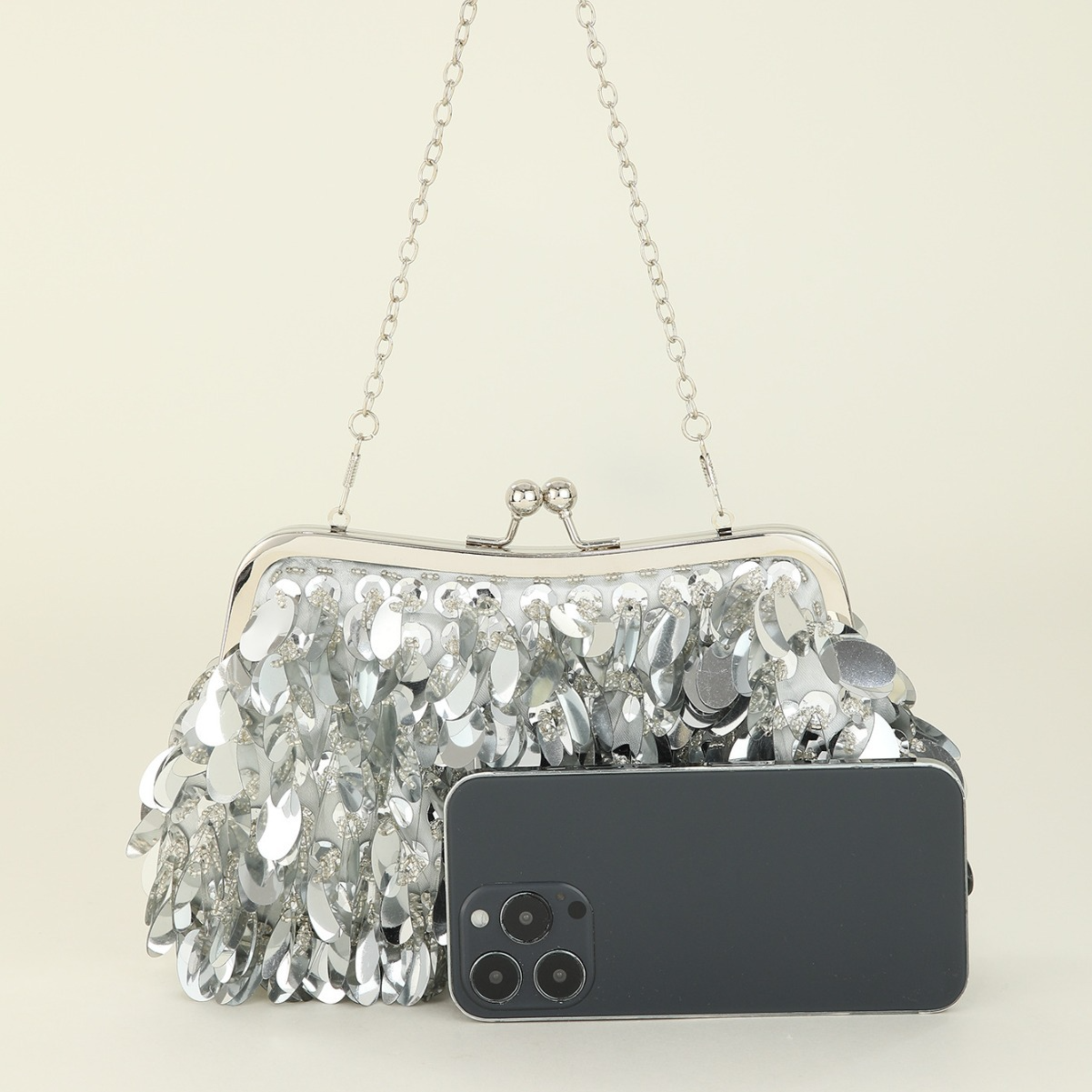 Abendtasche für Damen ⎜ Glitzernde Clutch im eleganten Design für besondere Anlässe