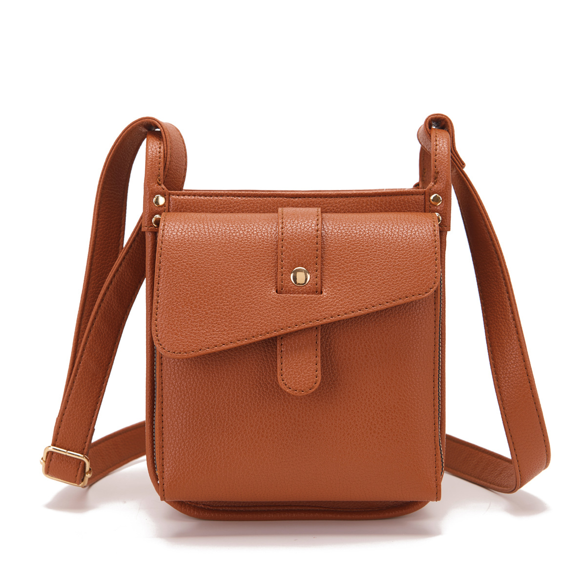 Damen Handtasche mit Schultergurt ⎜ Elegante Tragetasche in Lederoptik für Büro und Alltag