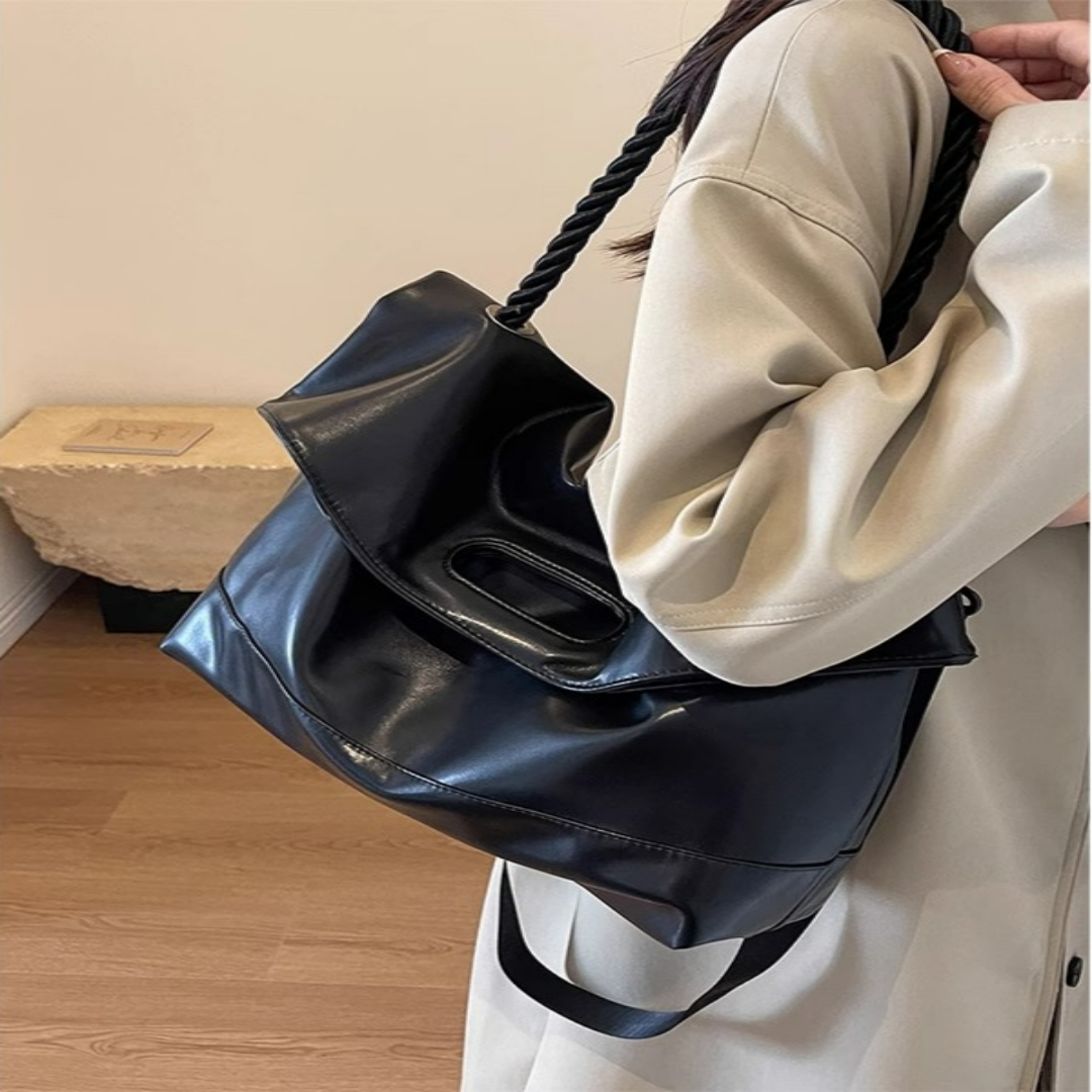 Damen Aktentasche ⎜ Vielseitige Handtasche mit großer Kapazität und integrierten Tragegriffen