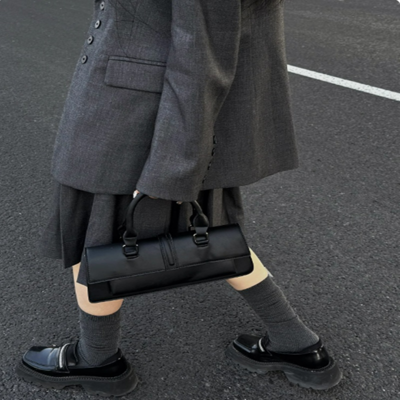 Damen Umhängetasche Mit Griff ⎜ Elegante Schultertasche In Zylinderform Für Alltag Und Business-Looks