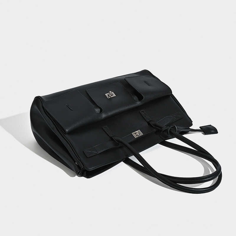 Shopper Tasche für Damen ⎜ Große Schultertasche im Wing-Design mit viel Stauraum für Beruf und Alltag