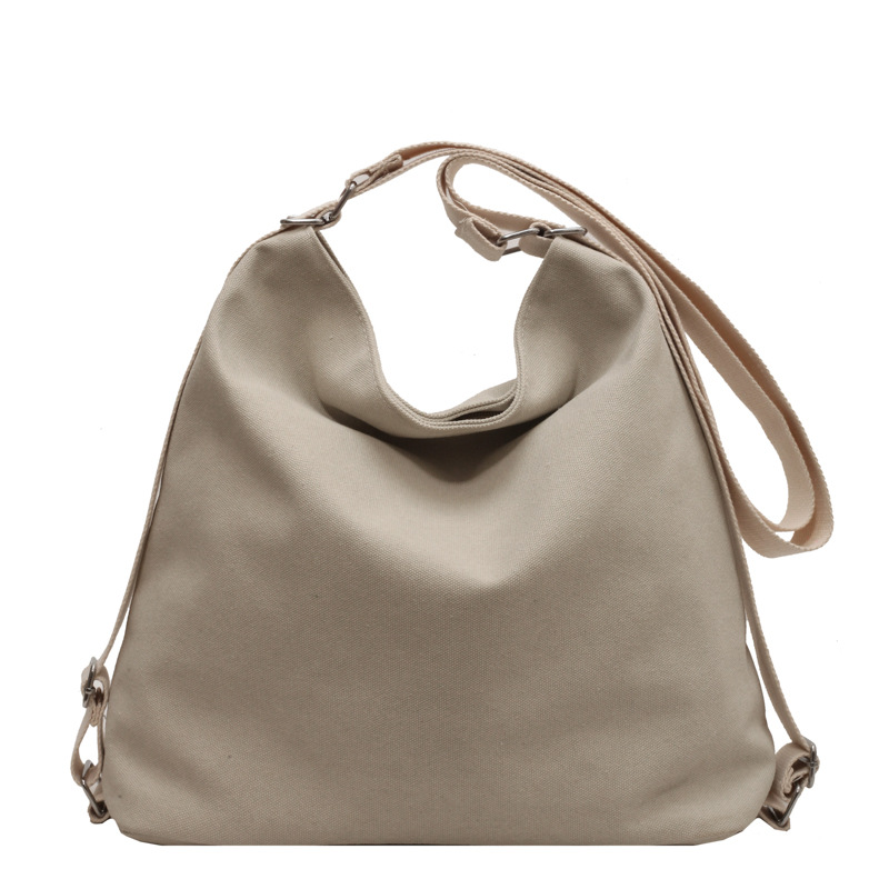 Umhängetasche für Damen ⎜ Geräumige Canvas-Tasche mit verstellbarem Riemen für Alltag und Freizeit