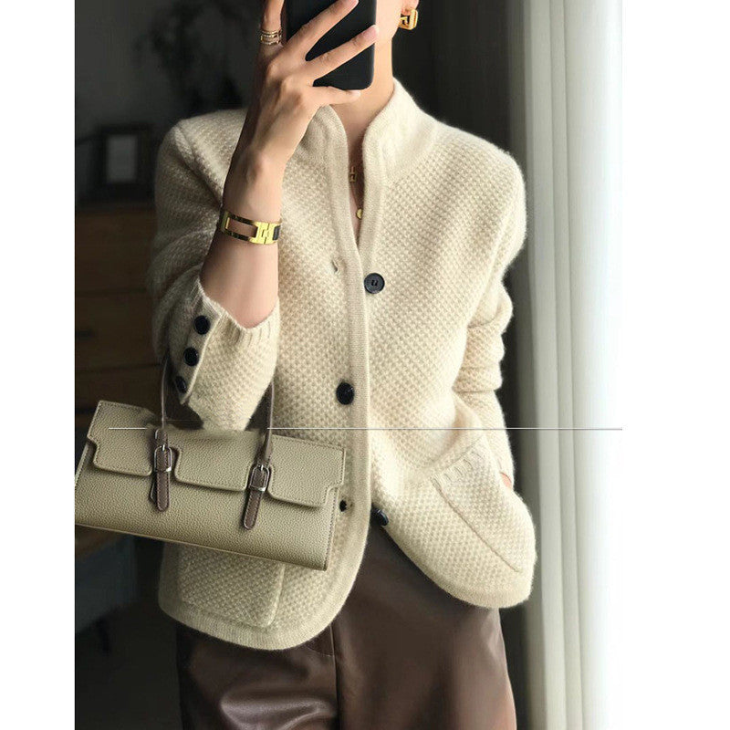 Emmy - Raffinierte Kuschelige Strickjacke
