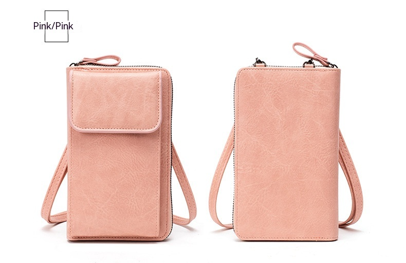 Umhängetasche für Damen ⎜ Große Schultertasche aus Kunstleder mit Reißverschluss und extra Stauraum für unterwegs