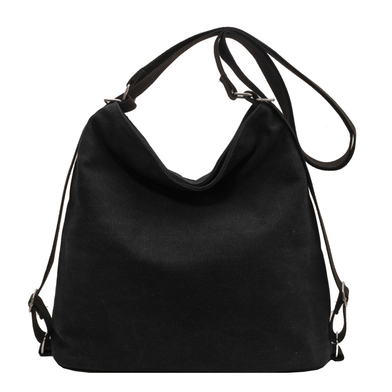 Umhängetasche für Damen ⎜ Geräumige Canvas-Tasche mit verstellbarem Riemen für Alltag und Freizeit