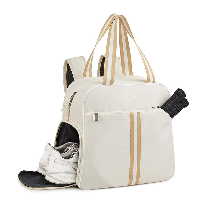 Badminton Rucksack für Damen ⎜ Sportliche Tragetasche mit Schlägerfach und viel Stauraum für Training