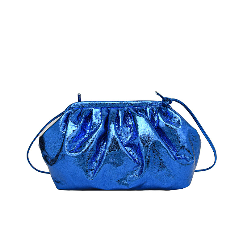 Schultertasche für Damen ⎜ Stilvolle Crossbody-Bag im metallischen Design für einen modernen Look