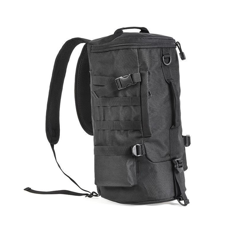 Anglertasche für Herren ⎜ Multifunktionale Schultertasche mit Halterung für Ruten und Zubehör für Outdoor-Angeltouren