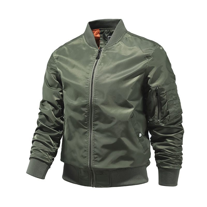Herren-bomberjacke Von Edelkraft Stilvolle Eleganz Für Den Modernen Mann