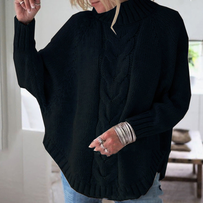 Ariah - Strickpullover Mit Fledermausärmeln