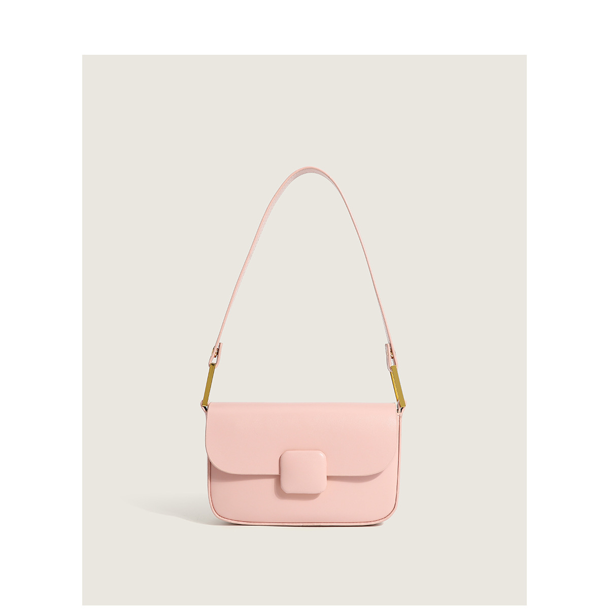 Kleine Umhängetasche für Damen ⎜ Modische Messenger Bag aus Leder mit abnehmbarem Trageriemen