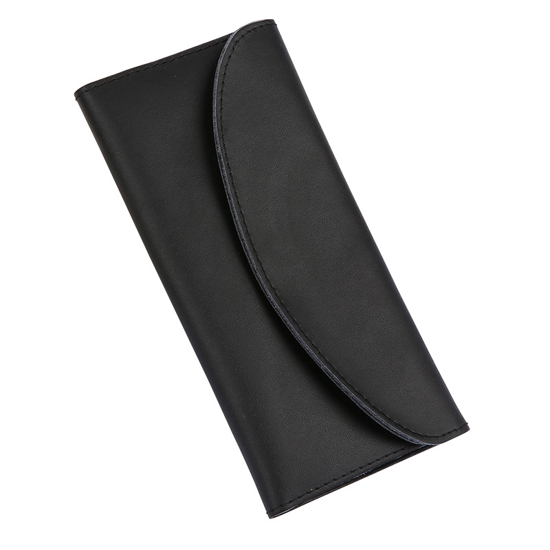 Damen Geldbörse in Langformat ⎜ Schlichte Lederbrieftasche mit elegantem Design und großzügigem Stauraum