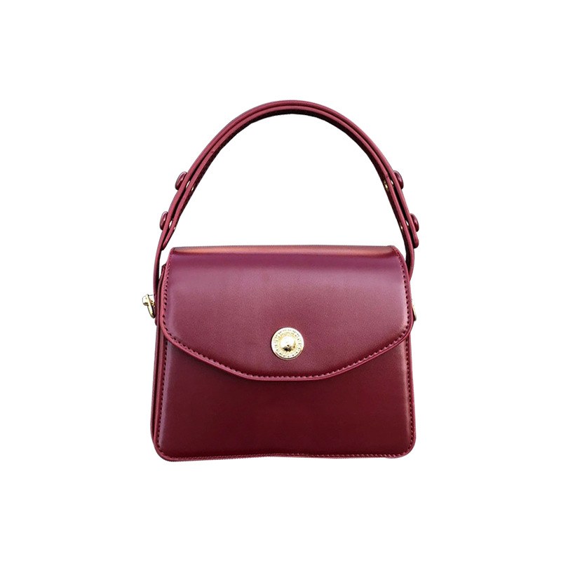 Umhängetasche für Damen ⎜ Modische Retro-Handtasche mit Tragegriff und verstellbarem Riemen für Alltag und Ausgehen