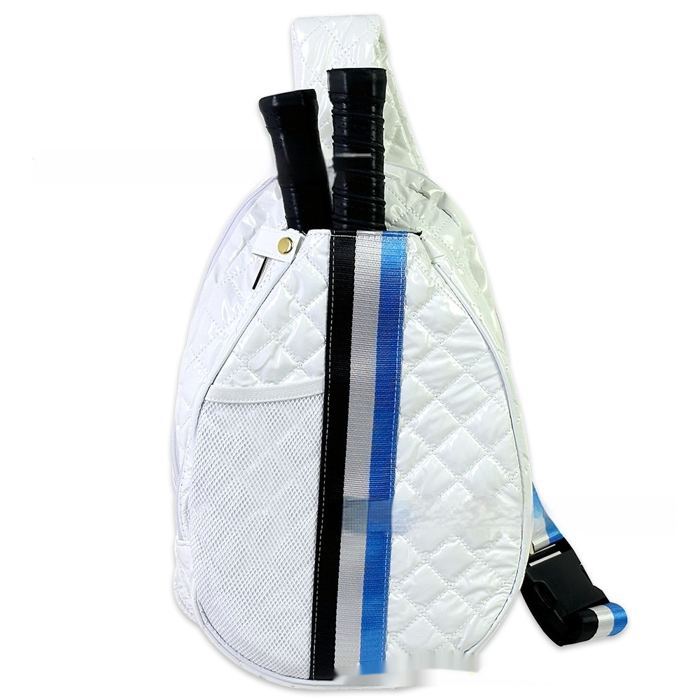 Tischtennistasche für Damen ⎜ Sportliche Schultertasche mit Schlägerfach für Training und Outdoor