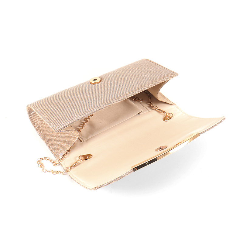 Elegante Clutch für Damen ⎜ Stilvolles Design mit Goldkette für besondere Anlässe