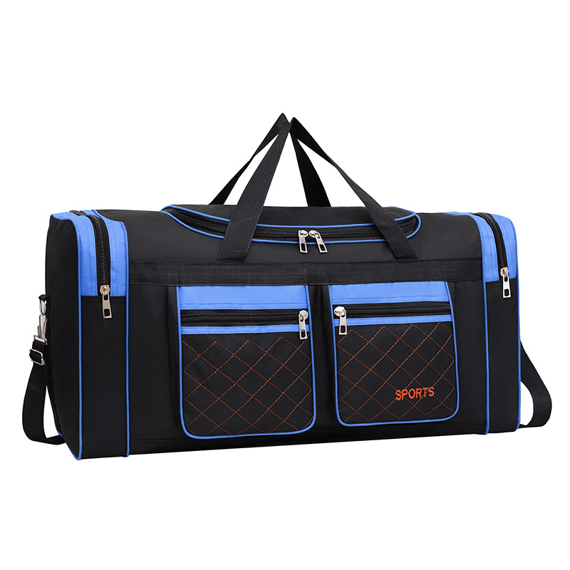 Sporttasche für Herren ⎜ Geräumige Reisetasche mit Reißverschlussfächern und Schultergurt für Fitness und Kurztrips