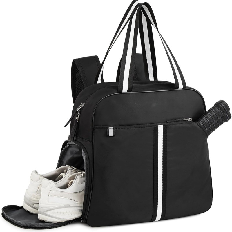 Badminton Rucksack für Damen ⎜ Sportliche Tragetasche mit Schlägerfach und viel Stauraum für Training